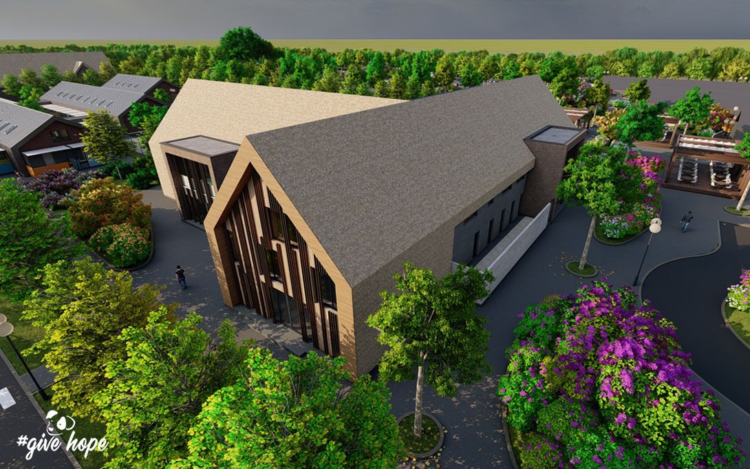 Administration Building, Adoption and Therapy Centers, and Volunteer Hub